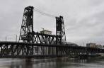 A famosa Iron Bridge, sobre o Columbia River, em Portland, no Oregon, oeste dos Estados Unidos